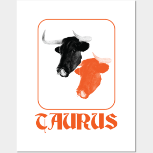 Taurus Duo Border Posters and Art